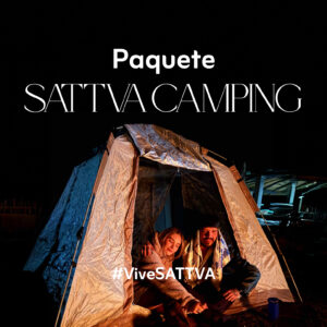 "SATTVA CAMPING" 2 Accesos Full SATTVA + Camping doble (sab-dom)